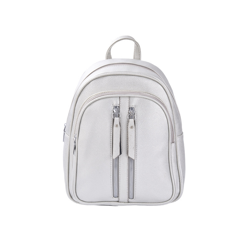 Ženski bucket ruksak od PU kože, velik kapacitet, casual i za putovanja, lagan, gradski minimalistički stil