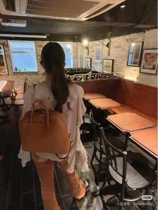 Oubei: Boston Bowling torba od mikrovlaknaste kože – Više načina nošenja: ruksak, torba za ruku, preko ramena i crossbody