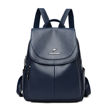 Ženski ruksak s lychee uzorom - casual ruksak za vanjska putovanja, zapadni stil, model 9674