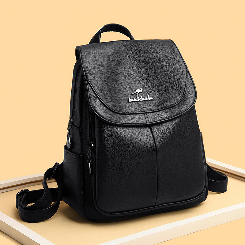 Ženski ruksak s lychee uzorom - casual ruksak za vanjska putovanja, zapadni stil, model 9674