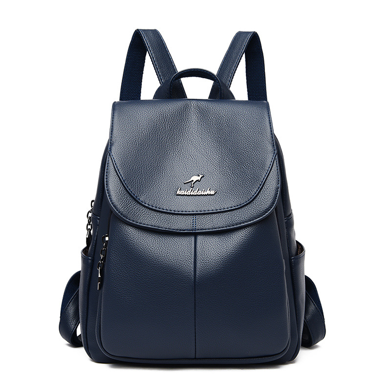 Ženski ruksak s lychee uzorom - casual ruksak za vanjska putovanja, zapadni stil, model 9674