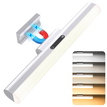 Λωρίδα LED με μαγνητική προσάρτηση, 4500mAh, ασύρματη, χωρίς διάτρηση, για ντουλάπες, κομοδίνο και γραφείο