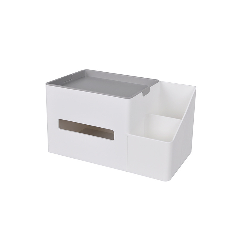 Desktop kutija za maramice i organizator daljinskog upravljača, pogodna za dnevni boravak i spavaću sobu, moderni minimalistički dizajn