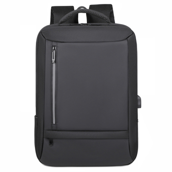 Unisex poslovni ruksak za laptop, lagan, velik kapacitet, USB punjenje, za putovanja i svakodnevnu upotrebu