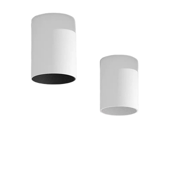 Površinski montirani ultra-tanki LED downlight za dnevni boravak, protiv odsjaja, bez bušenja, stropno svjetlo, cijeli spektar