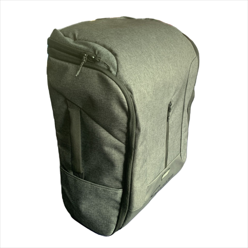 Sklopivi ruksak za prijenosno računalo, denim, s više džepova, unisex poslovni ruksak, odjeljak za 15,6 inčni laptop