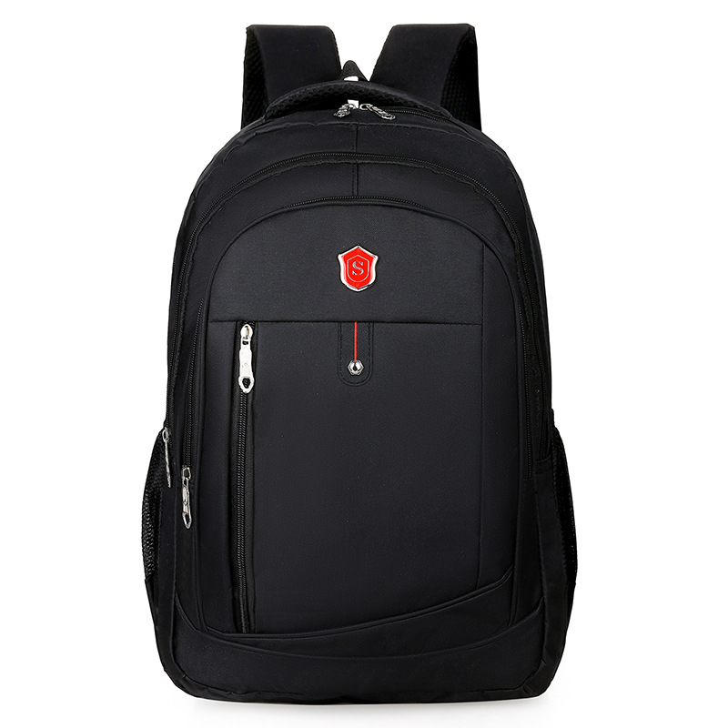 Mužski poslovni ruksak od najlona, prostor za 15-inčni prijenosnik, 20–35 L, urban stil, prozračan stražnji dio, otporan na habanje, naramenice s zračnom jastukom