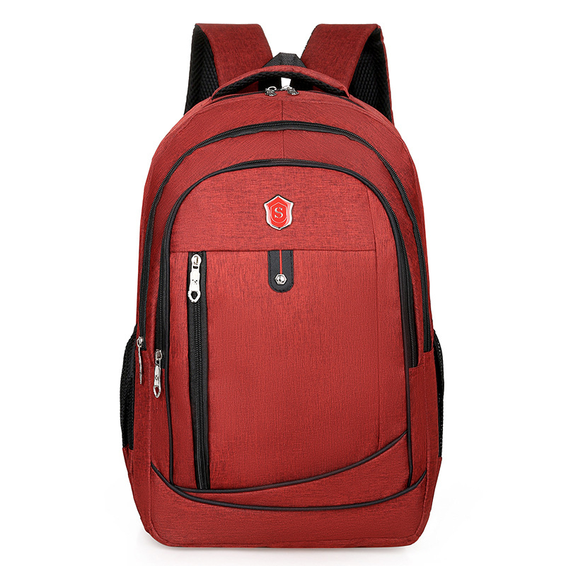 Mužski poslovni ruksak od najlona, prostor za 15-inčni prijenosnik, 20–35 L, urban stil, prozračan stražnji dio, otporan na habanje, naramenice s zračnom jastukom