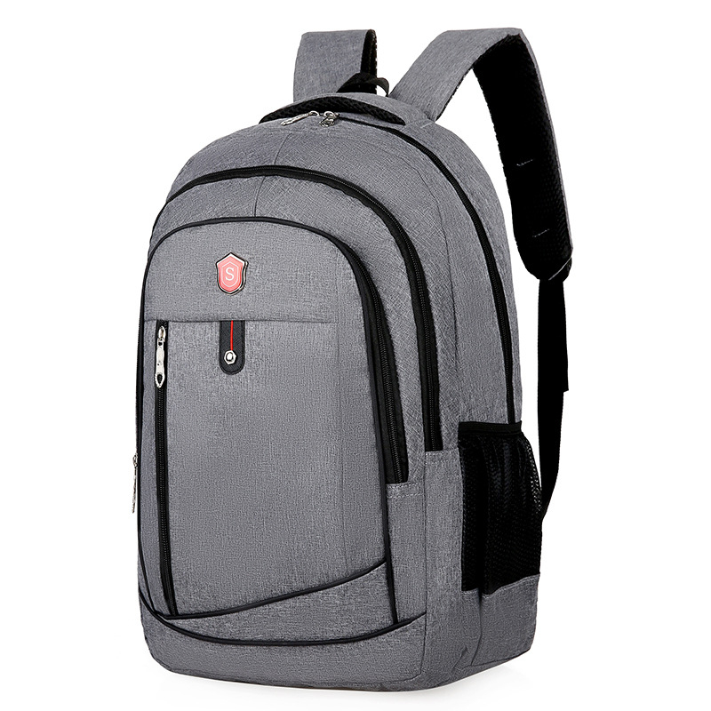 Mužski poslovni ruksak od najlona, prostor za 15-inčni prijenosnik, 20–35 L, urban stil, prozračan stražnji dio, otporan na habanje, naramenice s zračnom jastukom