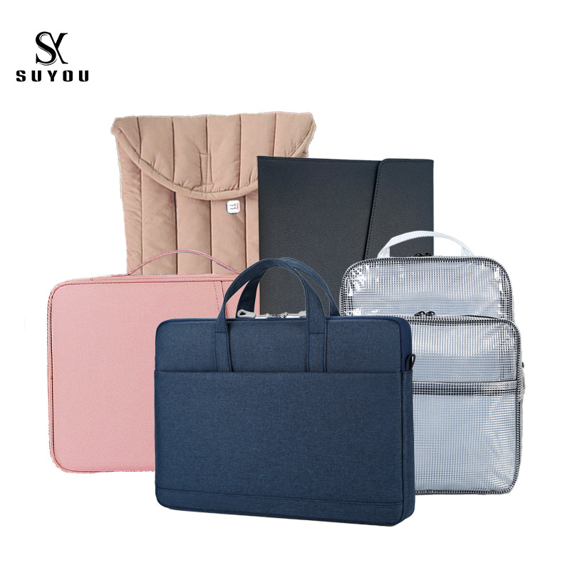 Torba za laptop od najlona, velika kapaciteta, otporna na habanje, korejskog stila, mekana ručka i zatvarač, prilagodljiv dizajn za poslovna putovanja