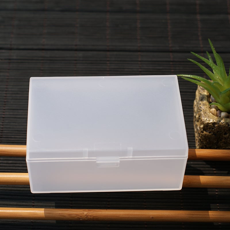Japanski stil stolni organizator s pretincima, matna PP plastična kutija