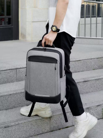 Unisex poslovni ruksak velikog kapaciteta, za 16-inčni prijenosnik, idealan za svakodnevni odlazak na posao i studente