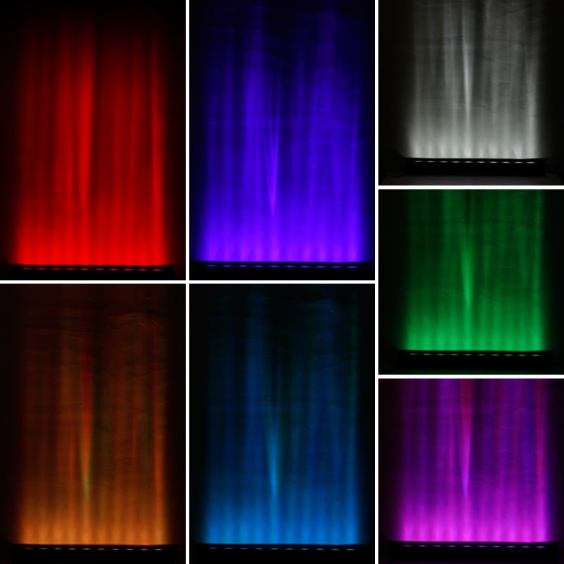 Vodotesná LED stenová lampa s 3D dynamickým vodným vzorom, projekčná stena pre bar/KTV, plameňová atmosféra na pozadí