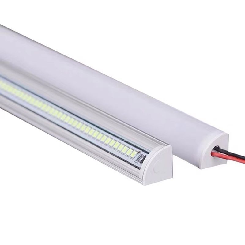 LED traka u V-obliku, 220V, bez bušenja, bez pretvarača, kutni zidni nosač za ormariće, vinske ormariće, kupaonicu i rasvjetu ispred ogledala