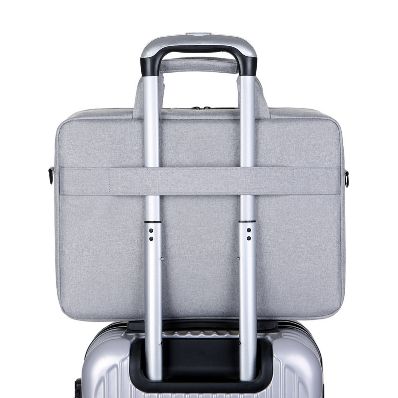 Torba za laptop 14 inča, lagana poslovna torba za putovanja, velika kapaciteta, unisex, Oxford platno, prozračna, vodootporna, otporna na habanje