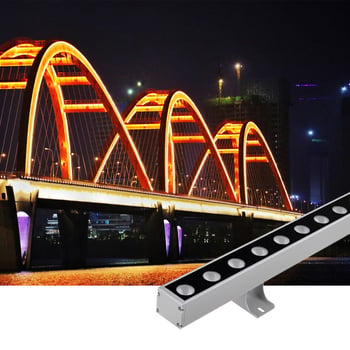 LED fasádne svetlo pre vonkajšie použitie, vodotesné 24V, RGB alebo monochromatické, pre budovy a mosty