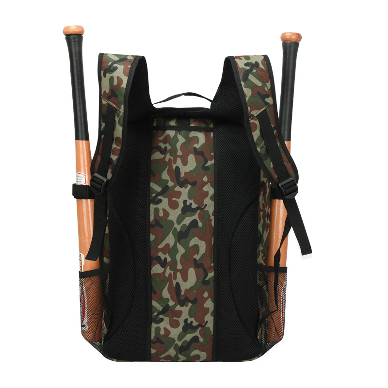 Novi veliki kapacitni vanjski vodootporni ruksak s kamuflažnim uzorkom, 50×32×20 cm, pretinac za 10-inčni laptop, unisex za planinarenje
