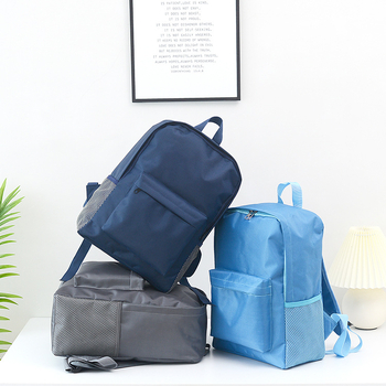 Unisex lagani ruksak za prijenosno računalo od 15 inča, gradski minimalistički stil, kapacitet ispod 20 L, Oxford platno, vodootporan