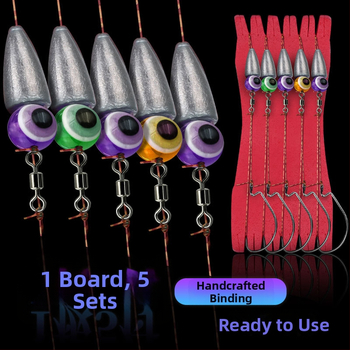 Texas Rig set s unaprijed vezanim linijama, udice za crank, udice za bass i snakehead, dodatna oprema za kuglične težine, ribolovna oprema