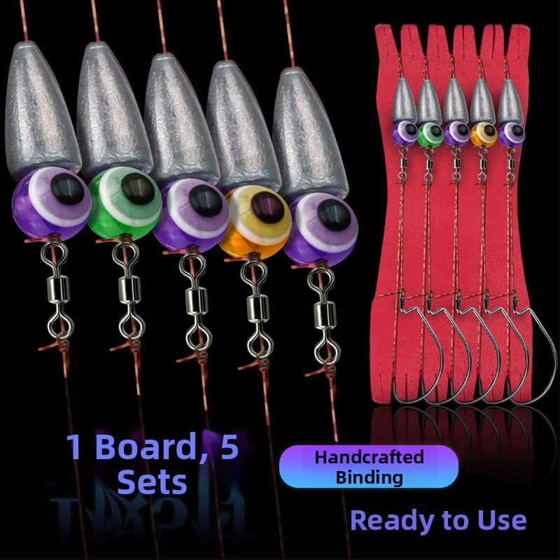 Texas Rig set s unaprijed vezanim linijama, udice za crank, udice za bass i snakehead, dodatna oprema za kuglične težine, ribolovna oprema