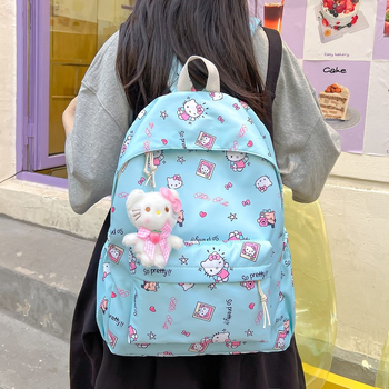 Novi školski ruksak u japanskom stilu za djevojčice, s animiranim motivom, za učenice 3.-6. razreda, velik kapacitet 20-35 l, kampus stil, pogodan za 14-inčni laptop