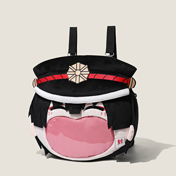 Toilet-Bound Hanako-kun plišana crossbody torba, 2D anime stil