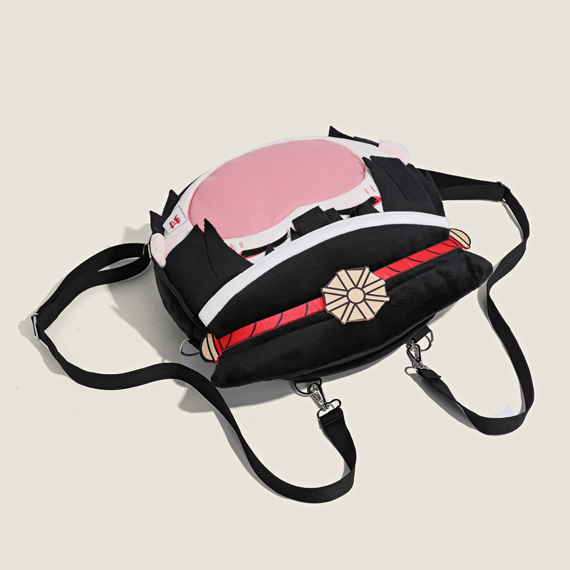Toilet-Bound Hanako-kun plišana crossbody torba, 2D anime stil
