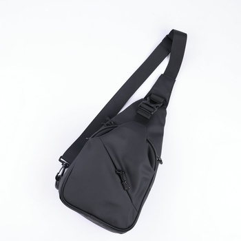 Muška minimalistička crossbody torba za poslovnu i svakodnevnu upotrebu, jednobojna PU koža