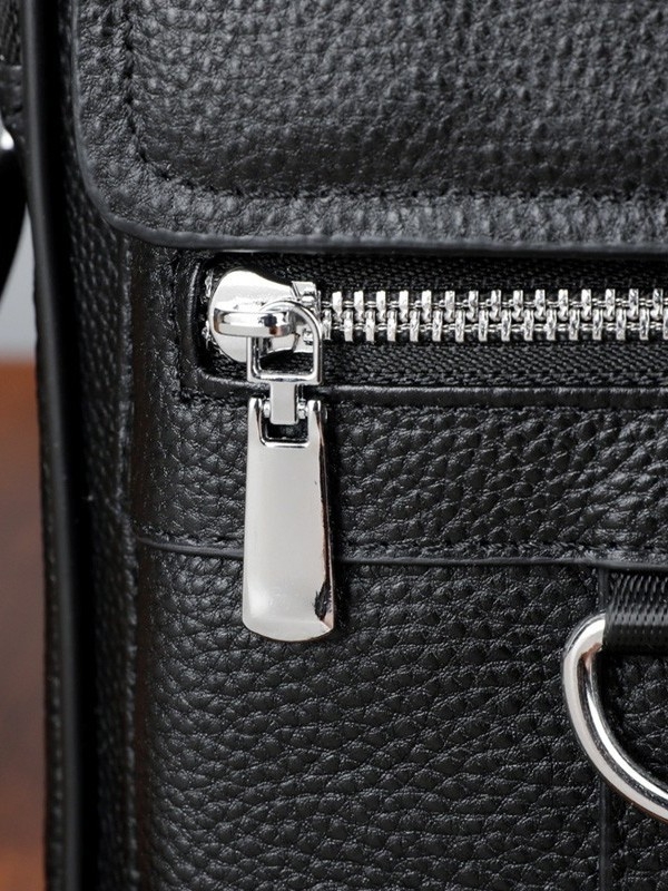 Muška kožna torba za ramena, crossbody, vertikalni dizajn, poslovna torba za dokumente