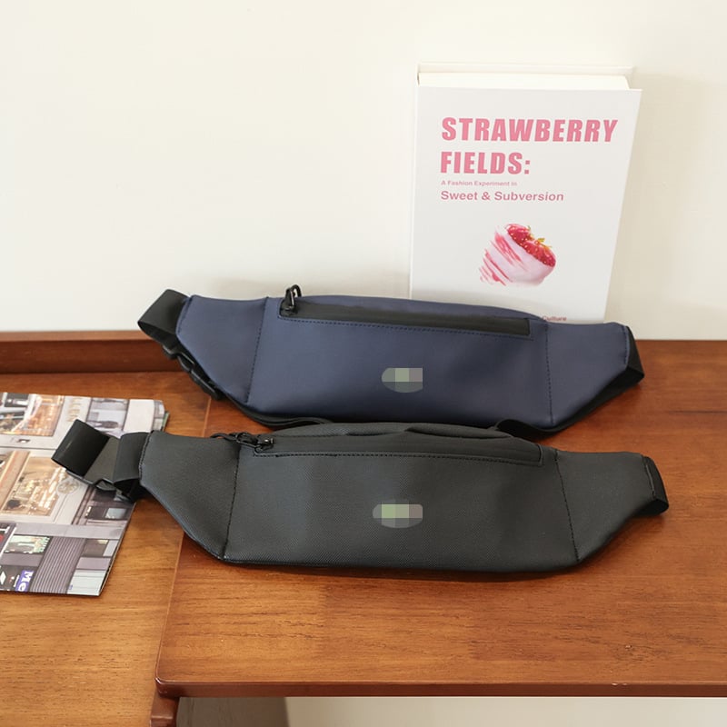 Muška moderna pojasna torba, svestrana crossbody torba za sport i putovanja od najlona, velikog kapaciteta