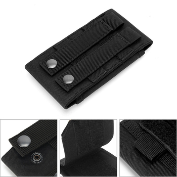 MOLLE torbica za telefon na pojas, muška sportska torbica s džepom za novčić, višestruki vertikalni dizajn, za outdoor