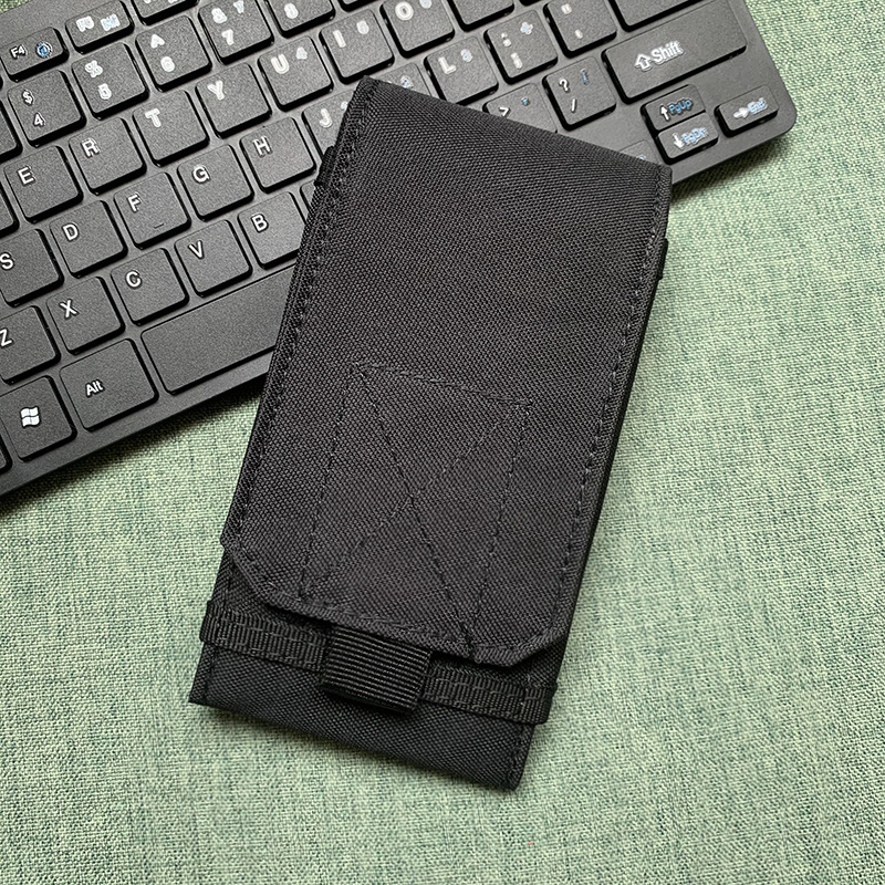 MOLLE torbica za telefon na pojas, muška sportska torbica s džepom za novčić, višestruki vertikalni dizajn, za outdoor