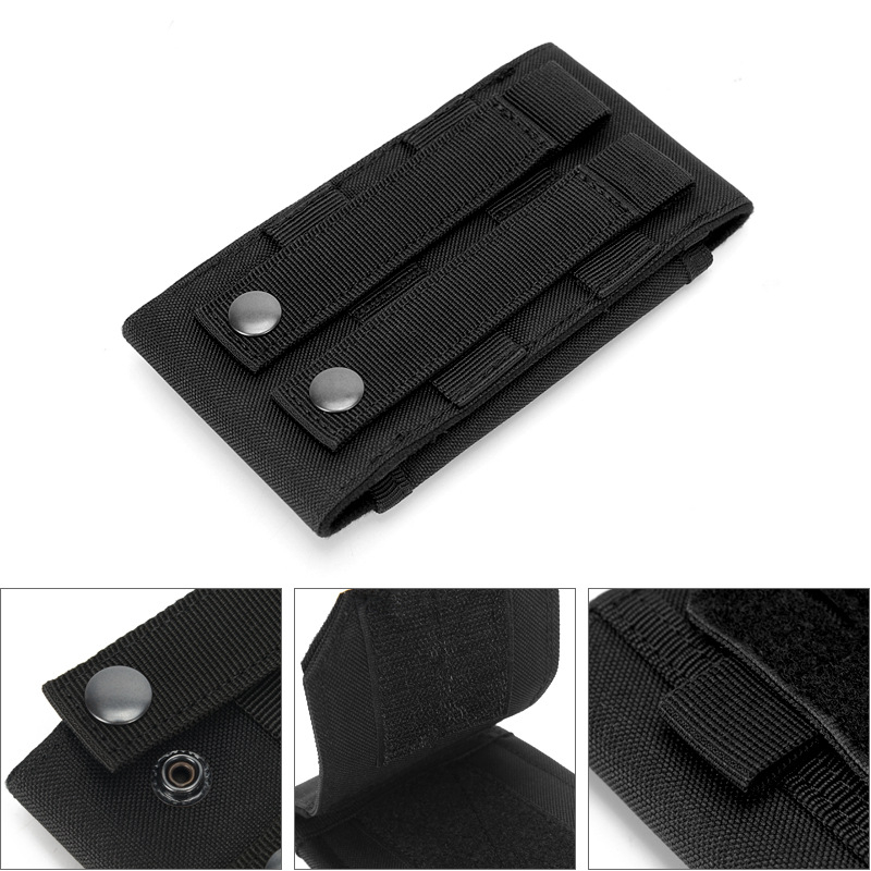 MOLLE torbica za telefon na pojas, muška sportska torbica s džepom za novčić, višestruki vertikalni dizajn, za outdoor