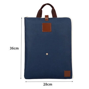 Muška torba za dokumente za 16-inčni prijenosnik, Oxford tkanina, gradski minimalistički stil, lagana i otporna