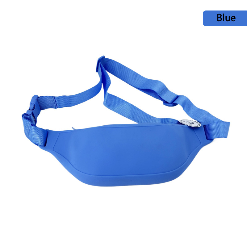 Silikonska torba za pojas za fitness i sport, prijenosna i periva, unisex