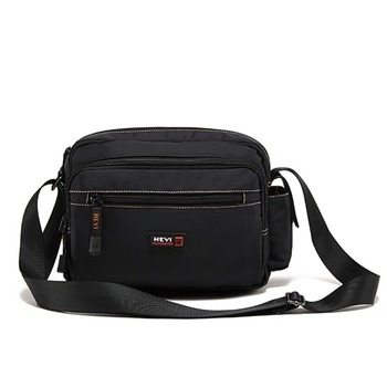 HEYI muška torba od najlona crossbody, jednostavan dizajn, više pretinaca, lagana za svakodnevnu upotrebu i putovanja, pogodno za 8-inčni prijenosnik