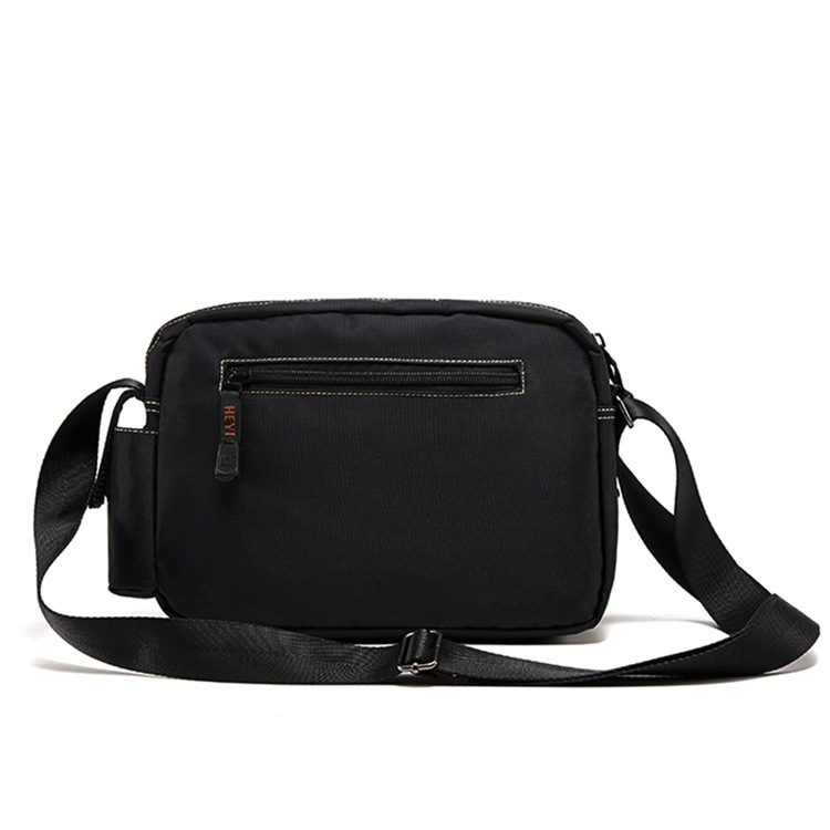 HEYI muška torba od najlona crossbody, jednostavan dizajn, više pretinaca, lagana za svakodnevnu upotrebu i putovanja, pogodno za 8-inčni prijenosnik