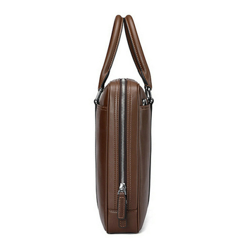Torba od prave kože s vlastitim logom, muška casual torba velike kapacitete, preko ramena ili crossbody