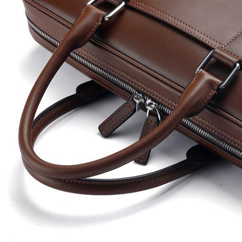 Torba od prave kože s vlastitim logom, muška casual torba velike kapacitete, preko ramena ili crossbody