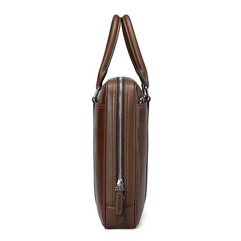 Torba od prave kože s vlastitim logom, muška casual torba velike kapacitete, preko ramena ili crossbody