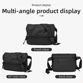 Sika unisex crossbody taška – Oxford materiál, priedušná, vodeodolná, ultra ľahká, model 069, na vonkajšie športy