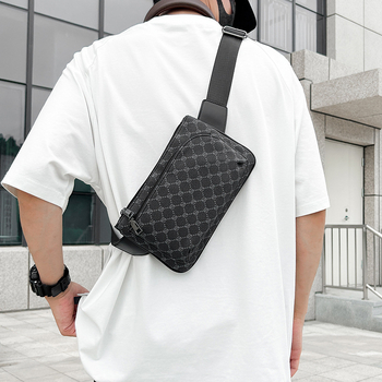 Muška crossbody torba, novi dizajn, gradski stil, vrhunska kvaliteta, svakodnevna sportska torba, kompatibilna s 8-inčnim prijenosnim računalom