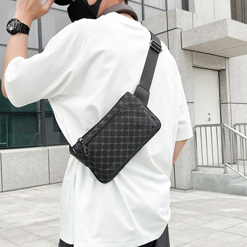 Muška crossbody torba, novi dizajn, gradski stil, vrhunska kvaliteta, svakodnevna sportska torba, kompatibilna s 8-inčnim prijenosnim računalom