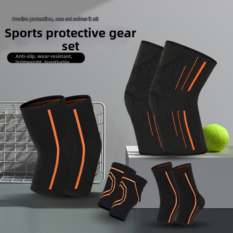 Unisex set zaštite gležnja i zapešća za oporavak od uganuća ligamenata i stabilizaciju zglobova u sportu