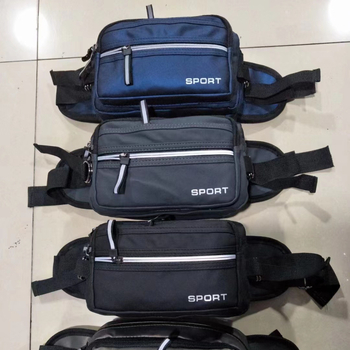 Muška torba za pojas za sportske aktivnosti na otvorenom, višenamjenska crossbody torba za prsa, platnena otporna torba