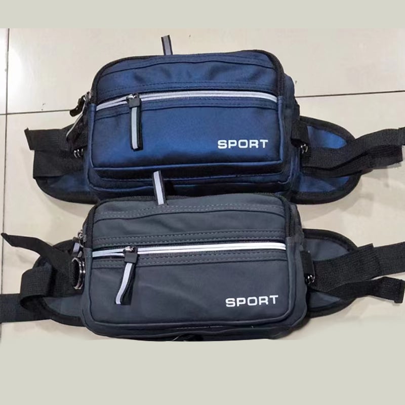 Muška torba za pojas za sportske aktivnosti na otvorenom, višenamjenska crossbody torba za prsa, platnena otporna torba