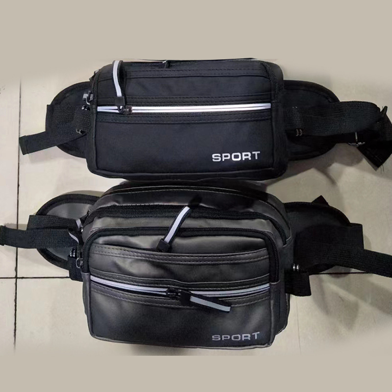 Muška torba za pojas za sportske aktivnosti na otvorenom, višenamjenska crossbody torba za prsa, platnena otporna torba