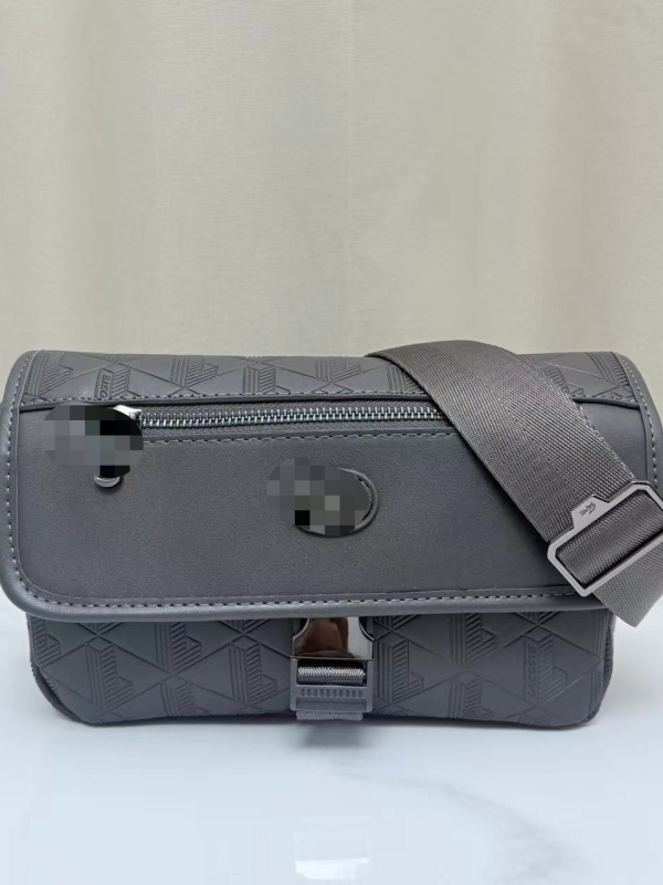 Muška crossbody torba za poslovno putovanje, otporna na habanje, vodootporna, s preklopom, klasičan gradski dizajn