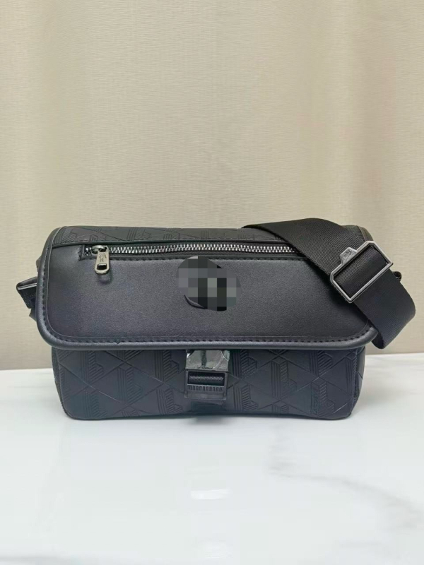 Muška crossbody torba za poslovno putovanje, otporna na habanje, vodootporna, s preklopom, klasičan gradski dizajn