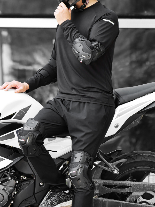 WOSAWE zaštitni set za laktove i koljena – četiri dijela, za planinski cross-country biciklizam i moto sport